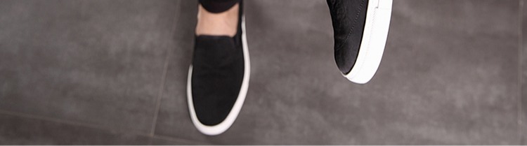 Giày nam cao cổ nhẹ nhàng, giày vải thoáng khí, một đôi giày thông thường - Plimsolls giày thể thao nam đẹp