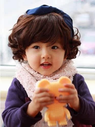 Парик 影楼婴儿百天宝宝拍照假发幼儿童摄影服饰发带发饰蕾丝发网假发套 OTHER