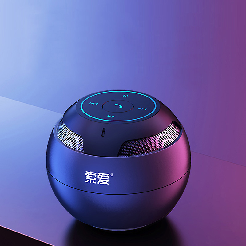 Solove S-35 wireless Bluetooth speaker phone sound talk portable card speaker mini desktop sound low sound gun