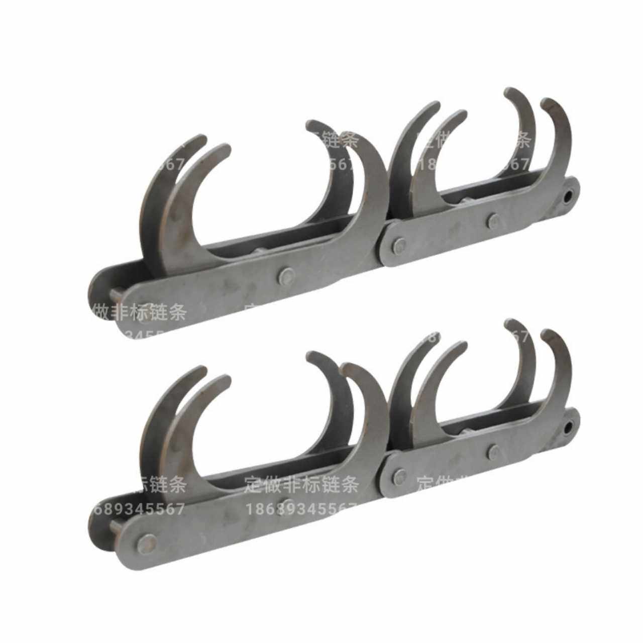 Production and sales of various types of hook chain steel mill conveyor chain non-standard custom transmission chain quality assurance