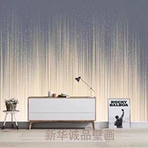 Modern light luxury line art wallpaper hotel high-end B&B mural living room TV background wall cloth 3D wallpaper