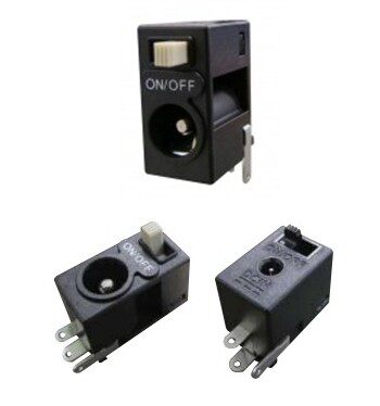 Import DC socket with switch TCSJ-000-Taobao