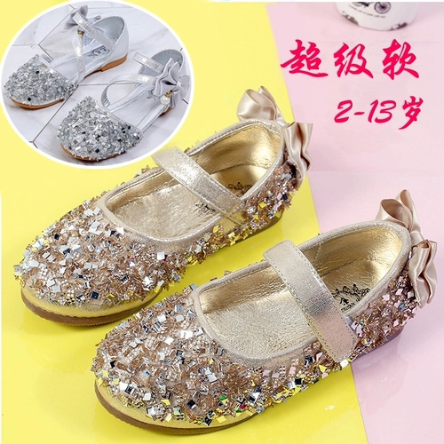 Детские туфли для кожаной обуви, платье для принцессы, 10 лет