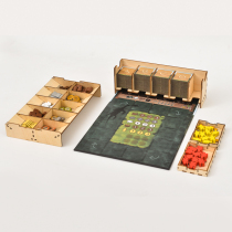 (Board game jar) Glenmore II board game storage glue-free installation