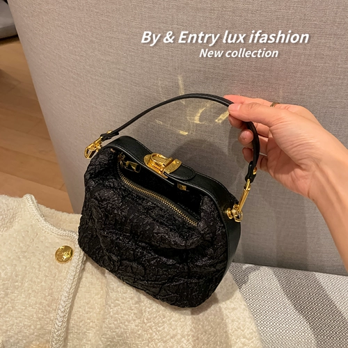 Изысканная маленькая небольшая сумка, ланч-бокс, банка для хранения, Гонконг, коллекция 2023, французский стиль, сумка для еды