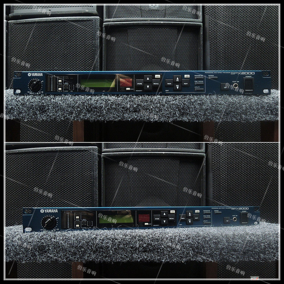 Original Dress Japan Yamaha Mountain Leaves SPX2000 Second-hand Import Professional Stage Performance Digital Effectors
