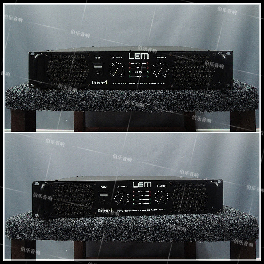 Original dress Italian LEM Lamb Drive-1 Second-hand Import Professional Performance Stage Karaoke post power amplifier