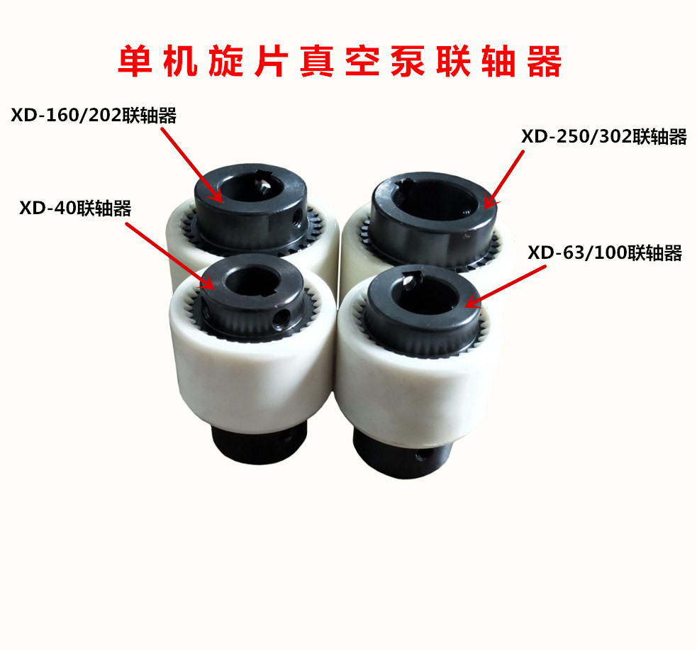 Single-stage rotary vane vacuum pump Puxu vacuum pump Universal XD series 40 63 100 202 302 coupling