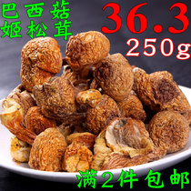 High quality Shangri-La Agaricus blazei Mill farmhouse freshly grilled Brazilian mushroom Pine ground mellow and delicious 250g2 pieces
