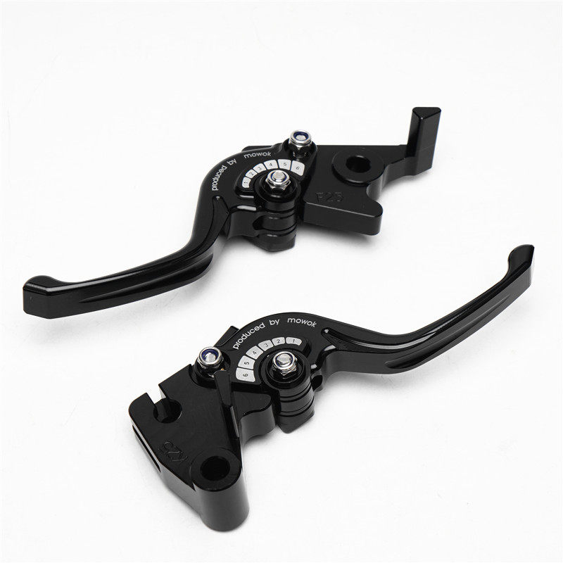 Suitable for locomotive BMWF900R 21 years modified short two-finger competitive brake clutch horn handle