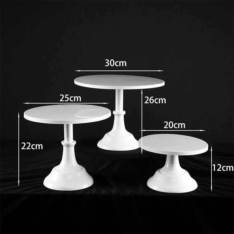 Eurostyle Wedding Arrangement Dessert Table Swing Piece Set Up Afternoon Tea Refreshments Pan Cake tray Cake Stand for Tea Swing Terrace