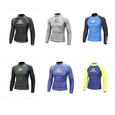 Wetsuit men's European and American new sunscreen surfing long-sleeved top trousers suit adult snorkeling quick-drying foreign trade swimsuit