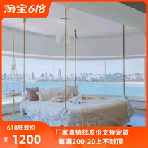 Min Juku Hammock Shake Sound Same Room Bedroom Net Red Hammock Hotel Villa Creative Rocking Rocking Bed Adult Home Bed