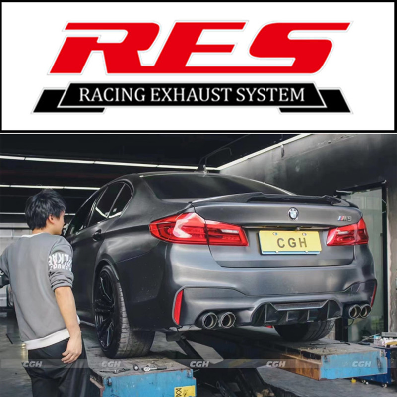 BMW 325 530 540 630 730 740 Z4 M2 modified RES head section exhaust pipe sound wave