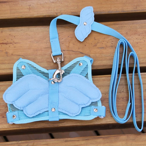 Крылья Little Angel, грудь и спина Торкционная веревка плюшевая спина для собачья веревка Vip Bie Dog Chain