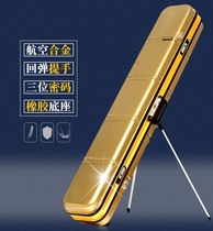 Fishing gear bag fish pole bag 1 25 m fishing bag hard case waterproof pole bag bag widened three two layers of fish