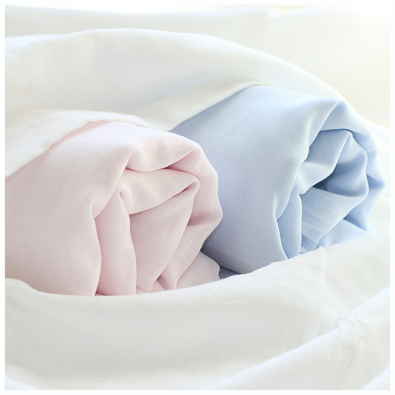She Mu - Pure Cotton Double - deck gauze 60 cotton - made bath towel mask bag lined in a blanket skirt