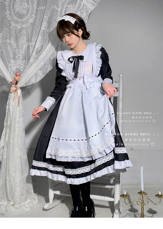cosplay Hóa Trang Hầu Gái Sexy Quyến Rũ  Galaxy Hẹn Hò Hướng Dẫn Quý Tộc Người Giúp Việc Trang Phục Cos Nữ Tu Gợi Cảm Nam Hầu Gái Trang Phục Gothic Kích Thước Lớn Áo Dài Tay bộ cosplay hầu gái cosplay hầu gái anime