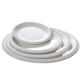 扬格 Элегантное мелкое блюдо западное блюдо из блюда жареные лапша жареные лапша, салат, блюдо, блюдо, белое нефритовое пирамид -посуду