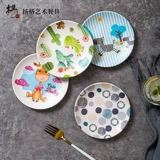 Имитационная фарфоровая сушная фруктная тарелка рвота костный блюдо, домашнее блюдо из костей обеденное стол. Классификация мусора