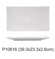 P10616 (16 - -дюймовая новая прямоугольная пластина с рисунком воды) 910G