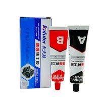 Kraft enhanced casters glue K-9119MT water resistant high temperature metal repair agent oil tank heating water tank machinery