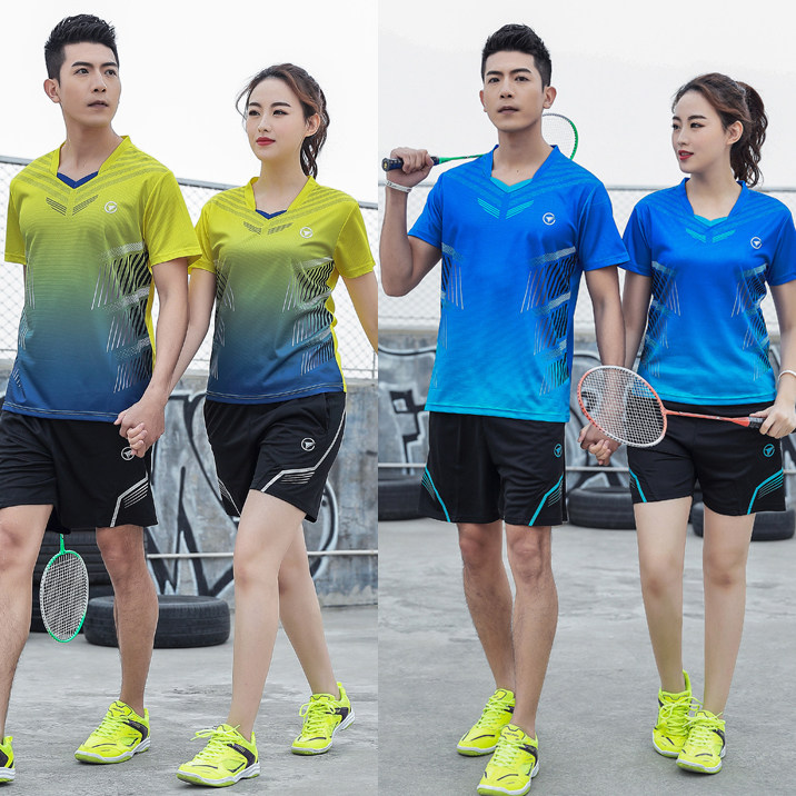 Quick-drying breathable volleyball suits men and women couples air volleyball suits training competition suits beach volleyball shuttlecock suits