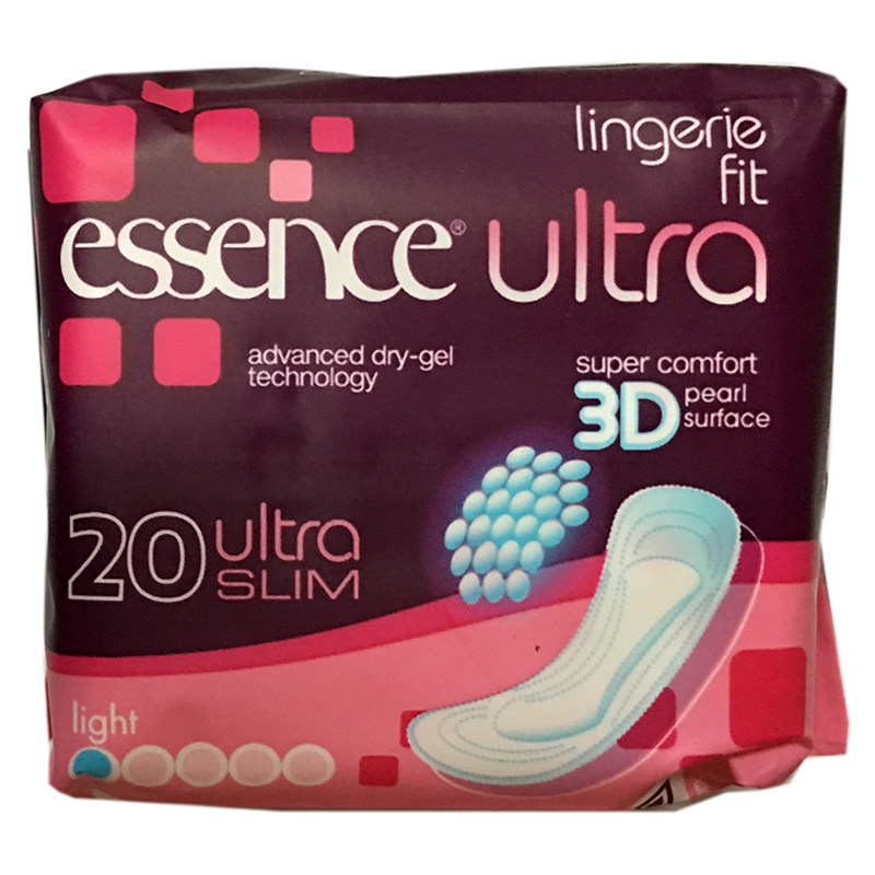 British Essence Love God Poetry Light Cotton Soft Imported Sanitary Pads 20 Sheets Sensitive Skin Apply