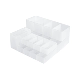 Настольный ящик для хранения косметики можно сложить с матовым пластиковым ящиком, ящиком для хранения, ящиком для офиса, органайзером для канцелярских принадлежностей