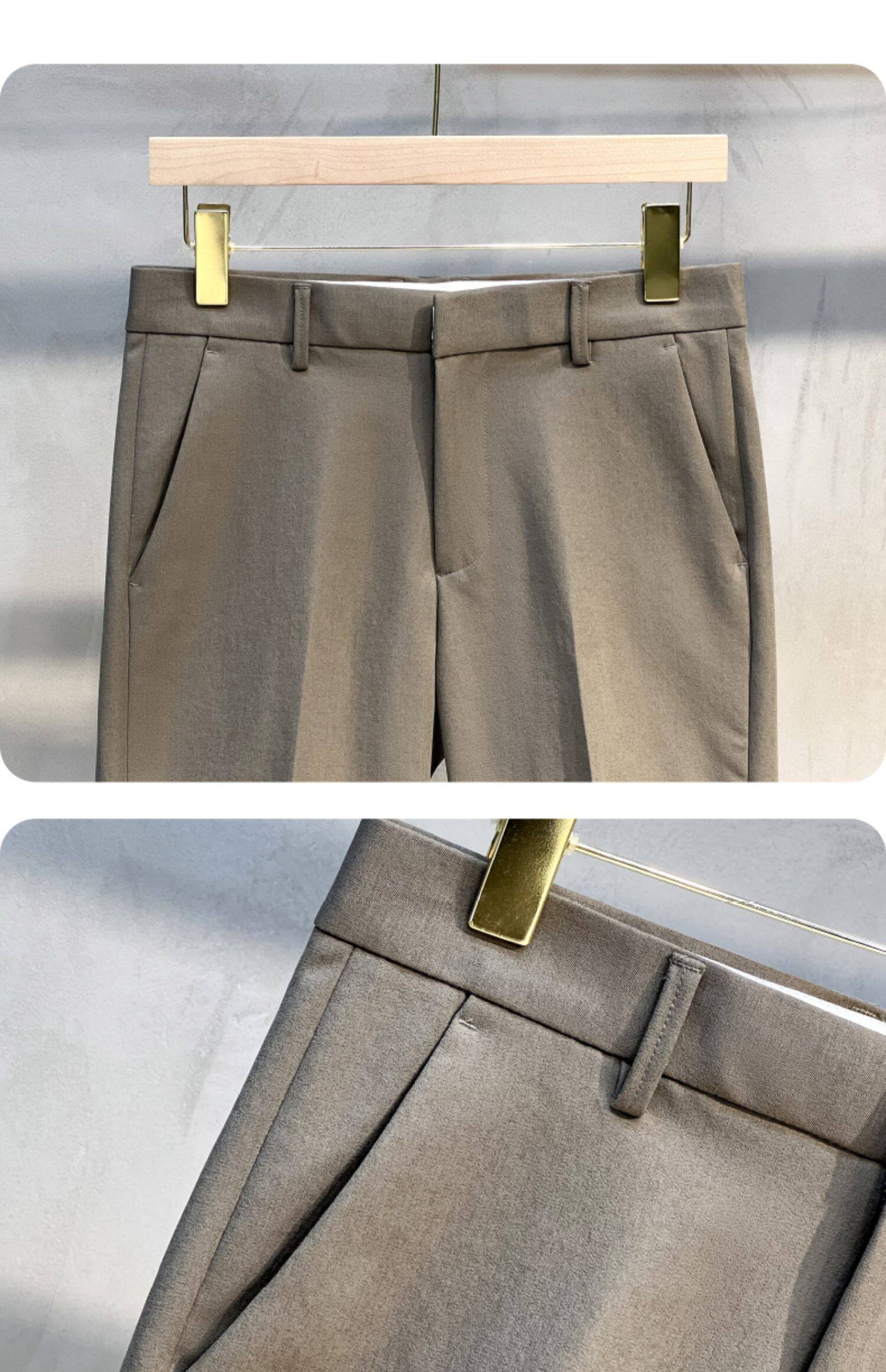 Летние тонкие белые штаны, мужские шорты, свободный прямой крой 