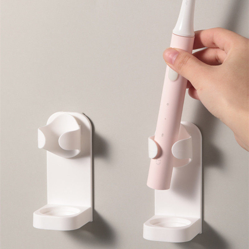 Japanese creative hanger powder room bathroom wall stick electric toothbrush holder toothpaste razor holder wash set