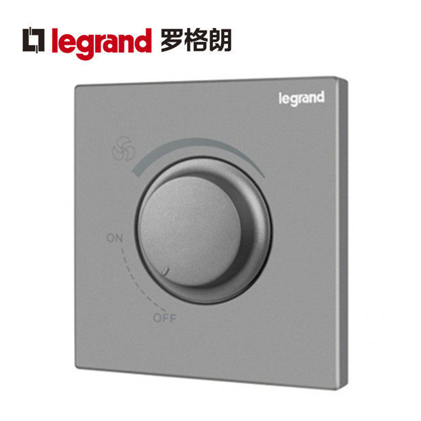 TCL Roglang Switch Socket K8 Comfort View Series Deep Sand Silver 250VA Mechanical Throttle Switch