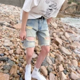 Tide, джинсовая юбка, летние шорты, трендовые штаны для отдыха, свободный прямой крой