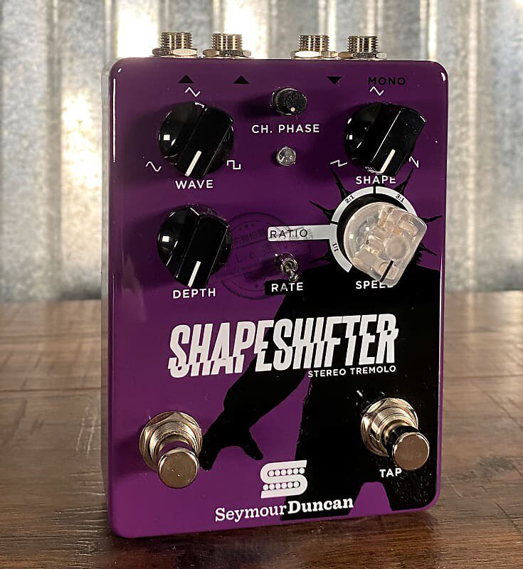 Педаль эффектов 标价9折seymour duncan shape shifter stereo tremolo单块效果器