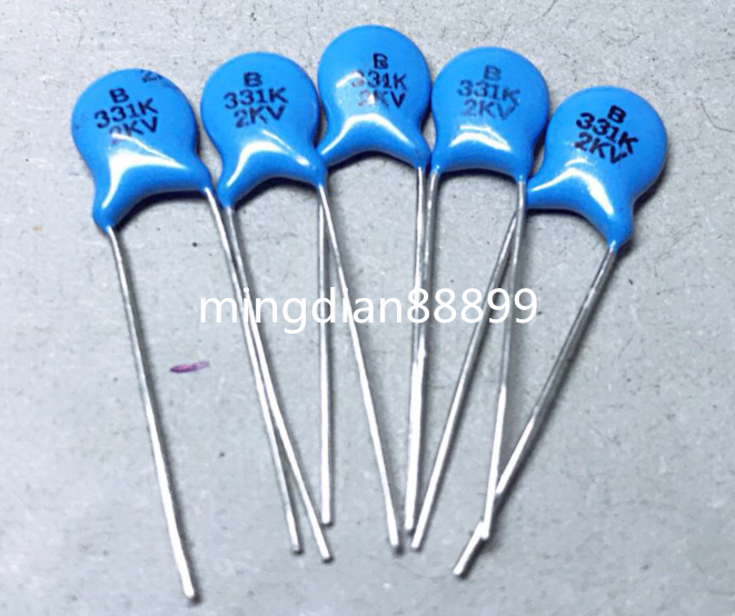 (1K=25 yuan) High-voltage ceramic capacitor 2KV331K 331K 330PF 2000V 2KV one shot