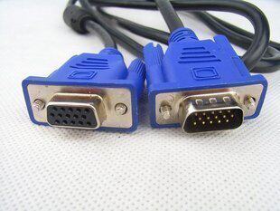 3 m VGA extension cable 3+6 male to female monitor extension cable Computer TV cable