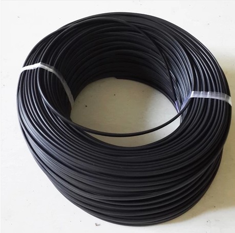 Ampco Bear four-core black telephone line 4-core telephone line Single-strand copper wire flat telephone line
