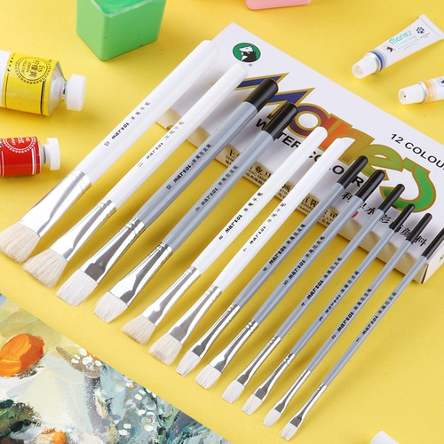Malley G1986 Yangshura Going Pen Pen для начинающих специальные ручки нефтяной краски, вентиляционные трубы, марля, 6 -ых наполненных ручкой кисточники Объединенные экзамены, студенты, студенты, студенты, студенты, студенты, студенты, студенты.