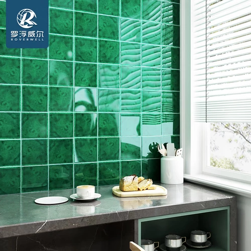Nordic ins net net red chitchen want ink ink green creative ручная кирпичная кирпичная кирпичная кирпичная ванная комната настенная плитка для туалетной стены