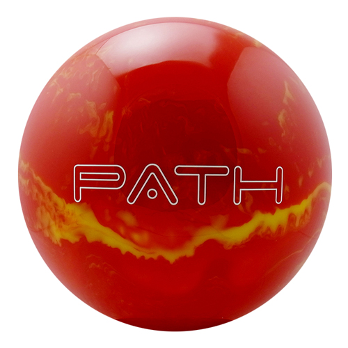 AMERICAN PYRAMID SPECIAL BOWLING PATH series STRAIGHT BALL FLYING saucer ball 8-16 pounds RED and yellow