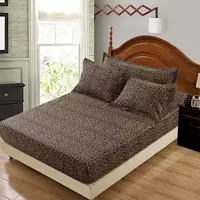 Hạnh phúc giường da báo bông đơn mảnh 1,8m bảo vệ tấm trải giường tấm trải giường Simmons đặt tùy chỉnh Ga chun Everon