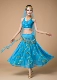 Belly Dance Set 2019 Tân Cương Ai Cập Trang phục biểu diễn múa Ấn Độ Trang phục mùa xuân và mùa hè Phụ nữ thực hành Quần áo Khuyến mãi - Khiêu vũ / Thể dục nhịp điệu / Thể dục dụng cụ