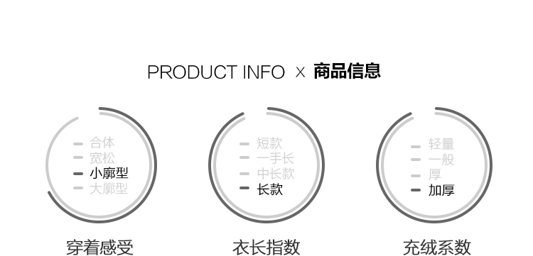 杨幂同款 波司登 极寒系列 貉子毛领 白鹅绒羽绒服 图10