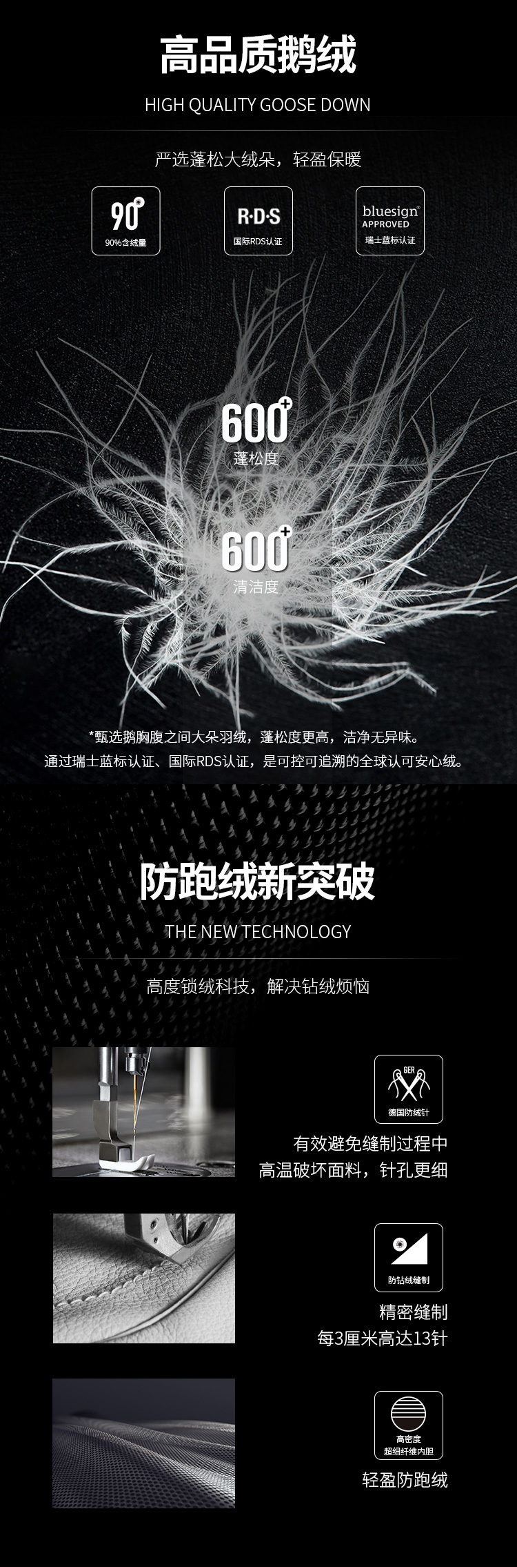 波司登 极寒系列 男士中长款/短款羽绒服 充绒量200g起 图6