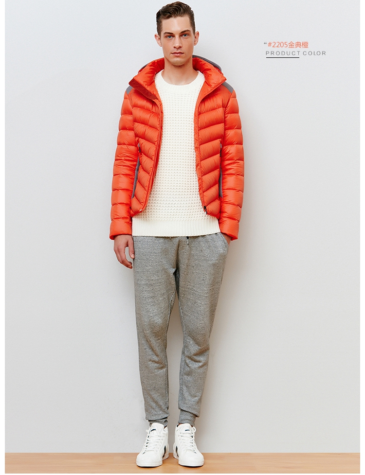 Blouson homme BOSIDENG    en Nylon - Ref 3123152 Image 20