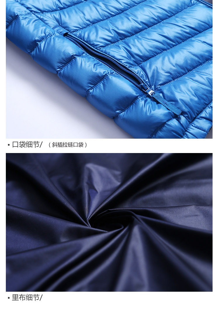 Blouson homme BOSIDENG    en Nylon - Ref 3120155 Image 35