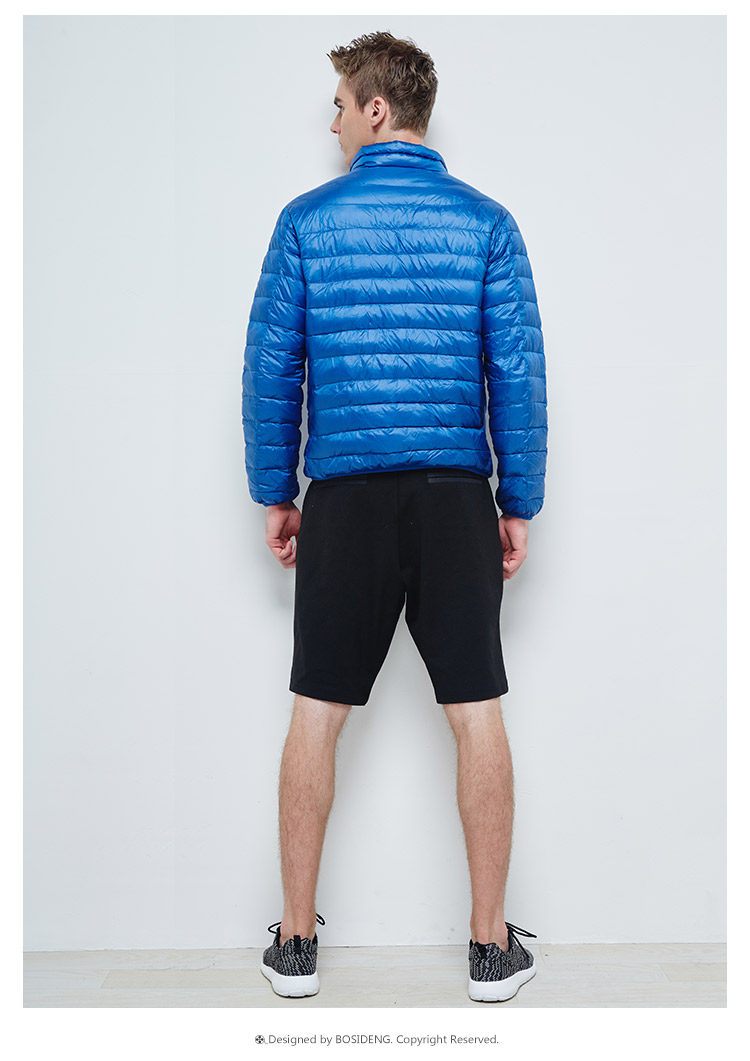 Blouson homme BOSIDENG    en Nylon - Ref 3120100 Image 20