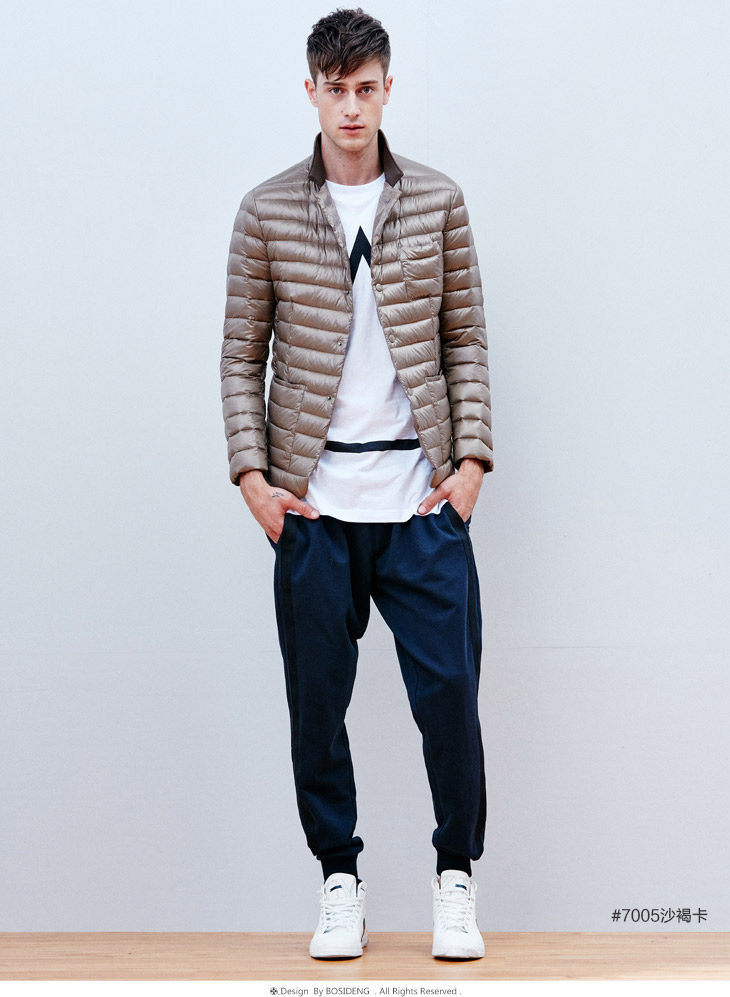 Blouson homme BOSIDENG    en Nylon - Ref 3119994 Image 27