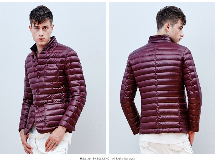 Blouson homme BOSIDENG    en Nylon - Ref 3119994 Image 21