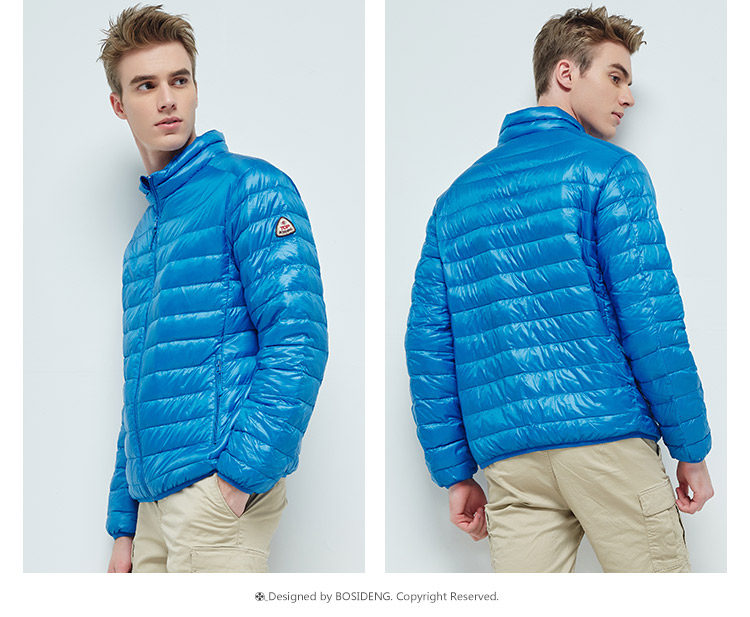 Blouson homme BOSIDENG    en Nylon - Ref 3120100 Image 37